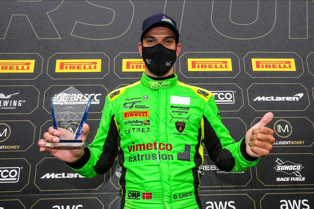Dennis Lind tager mesterskabsføring i British GT3 Championship
(Foto: Jakob Ebrey)